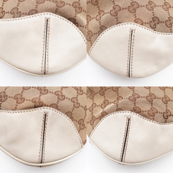 ❌️❌️SOLD❌️❌️P30❤️ Gucci Bamboo Peggy Hobo GG Canvas - Picture 15 of 15